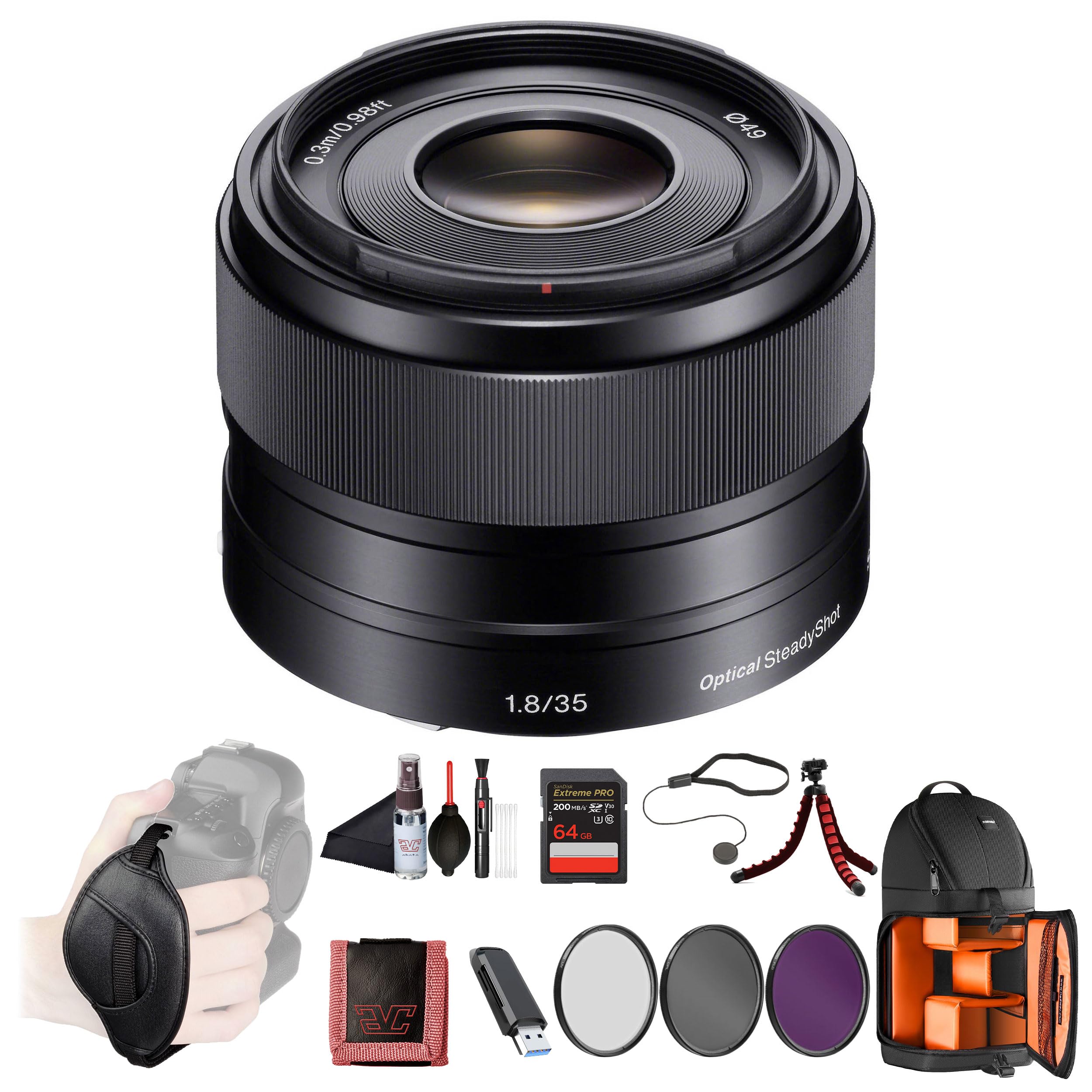 Amazon.com : Sony E 35mm F1.8 OSS Standard Prime Lens (SEL35F18